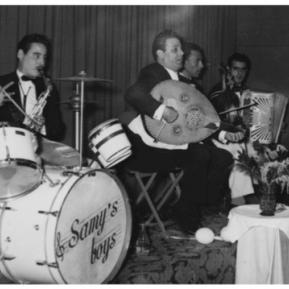 Samy’s Boys in Concert in the early 1950s (Courtesy of Yolande Amzallag, Foundation Samy Elmaghribi)