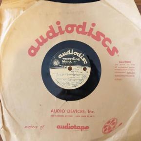 Yaakov Huri's recording in the Gerson-Kiwi archive